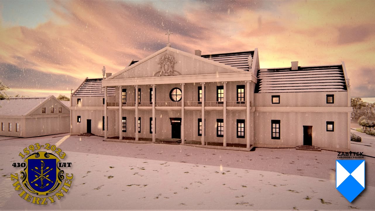Villa Restituta w Zwierzyńcu zimą AD 1593