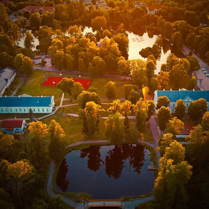 Ślady potężnej willi wciąż obecne w krajobrazie